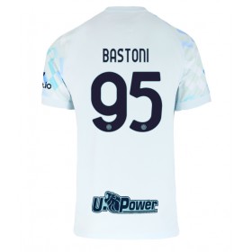 Herren Fußballbekleidung Inter Milan Alessandro Bastoni #95 Auswärtstrikot 2025-26 Kurzarm